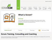 Tablet Screenshot of dasscrumteam.com